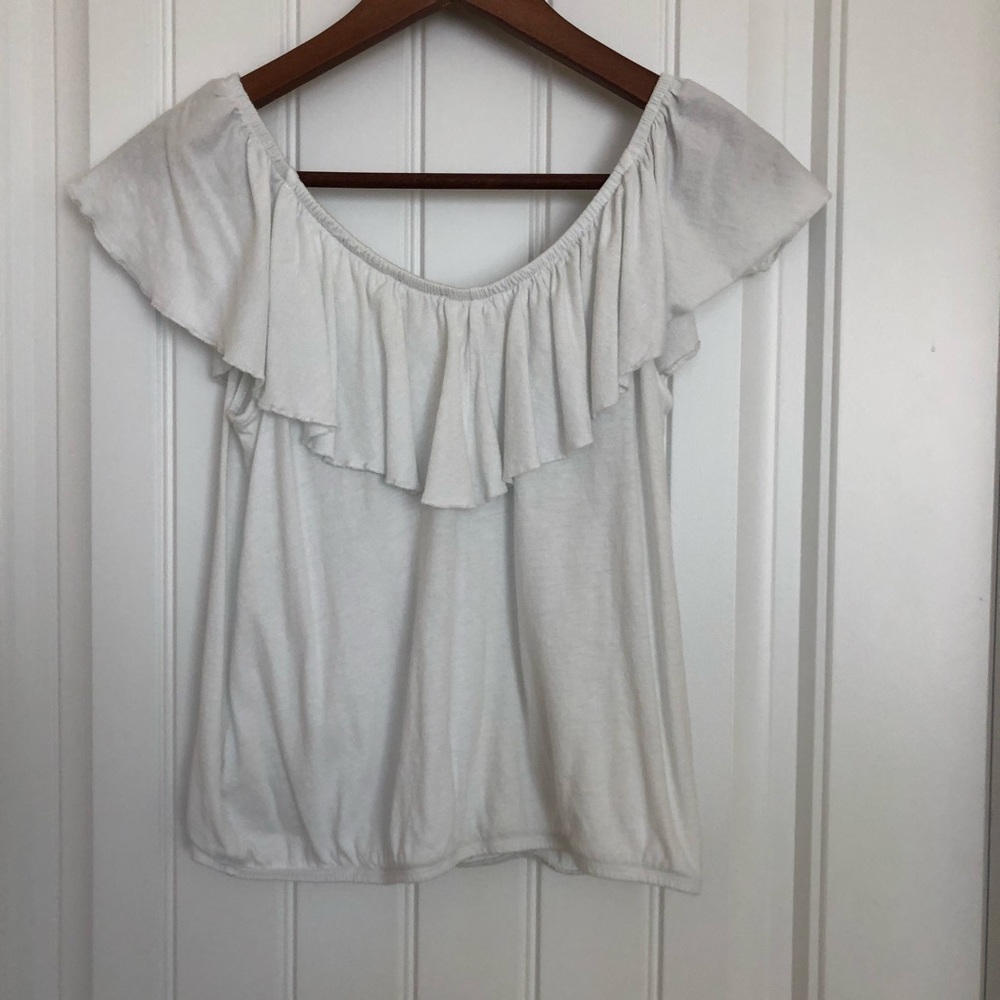 Express Ruffle Collar Too Size XS